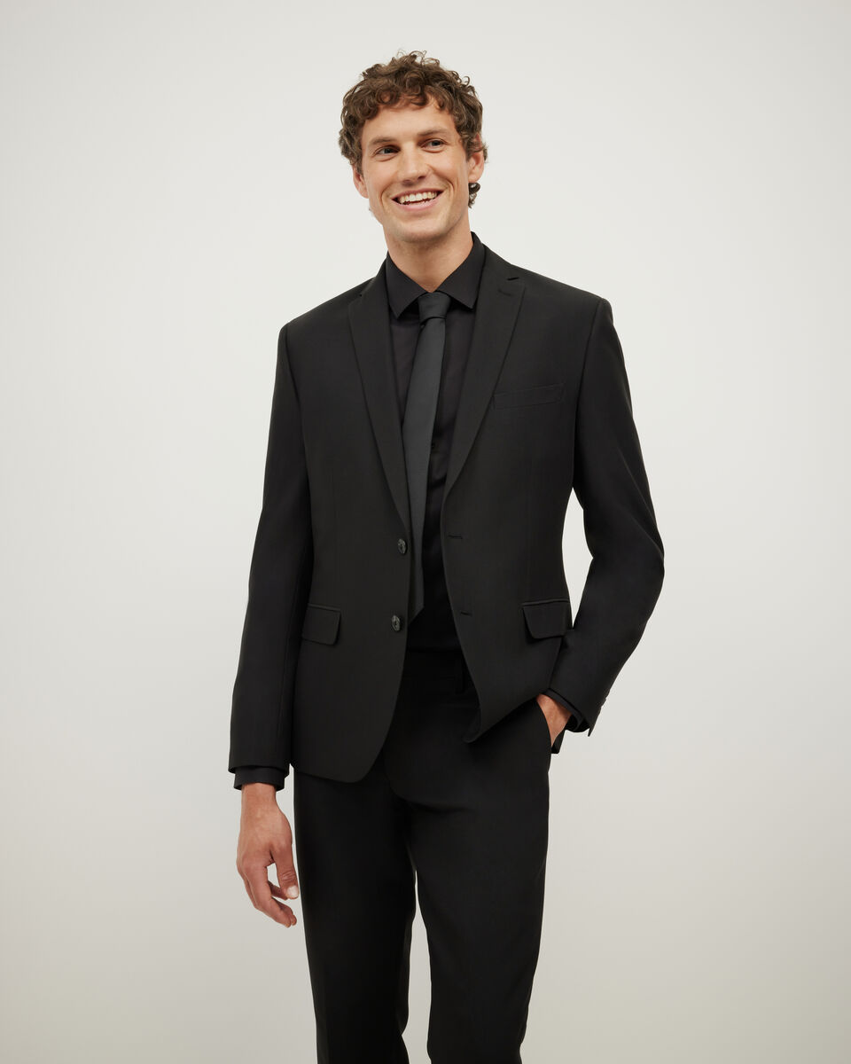 Tailored Jacket, Black, hi-res